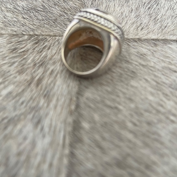 COCKTAIL RING FACETED STONE - Picture 7 of 9